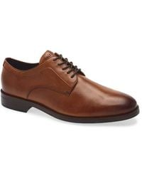 Cole Haan - Dean Plain Toe Leather Derby - Lyst