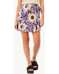 Rip Curl - Sun Drenched Wrap Skirt - Lyst