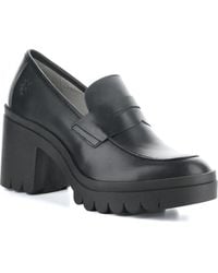 Fly London - Toky Platform Penny Loafer - Lyst