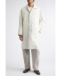 Lemaire - Water Resistant Cotton Car Coat - Lyst