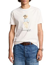 Polo Ralph Lauren - Polo Bear Classic Fit Interlock Graphic T-shirt - Lyst