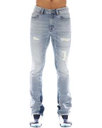 Cult Of Individuality - Lenny Ripped Bootcut Jeans - Lyst
