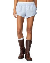Edikted - Layered Gingham Boxer Shorts - Lyst