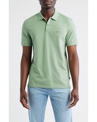 BOSS - Pallas Cotton Polo - Lyst