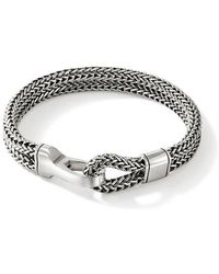 John Hardy - Hook Clasp Bracelet, Double Row - Lyst
