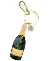 Solar Eclipse - Hand Painted Champagne Key Chain Bag Charm - Lyst