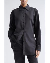 TOTEME - Classic Tumbled Cotton Button-Up Shirt - Lyst