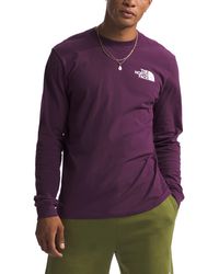The North Face - Places We Love Long Sleeve Cotton Graphic T-shirt - Lyst