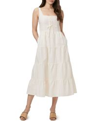 PAIGE - Ophella Linen & Cotton Dress - Lyst