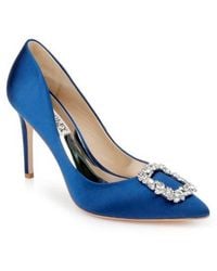 Badgley Mischka - Collection Cher Crystal Embellished Pump - Lyst