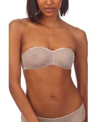 DKNY - Modern Lace Strapless Underwire Bra - Lyst
