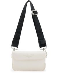AllSaints - Zoe Leather Crossbody Bag - Lyst