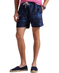 Polo Ralph Lauren - Traveler Classic Swim Trunks - Lyst