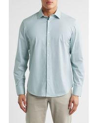 Bugatchi - James Ooohcotton Geometric Print Button-Up Shirt - Lyst
