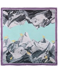 Lost Pattern - Himalaya Large Silk Scarf - Lyst