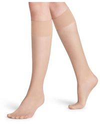 FALKE - Pure Matt 20 Denier Sheer Knee High Socks - Lyst