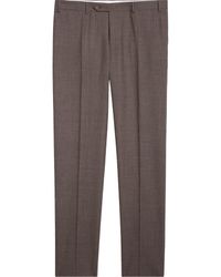 Canali - Siena Regular Fit Impeccabile Super 130S Wool Suit Pants - Lyst