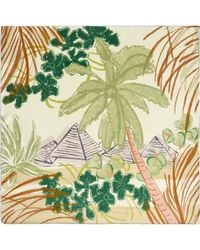Lost Pattern - Little Dix Bay Large Silk Scarf - Lyst
