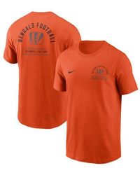Nike - Cincinnati Bengals Split Logo T-Shirt - Lyst