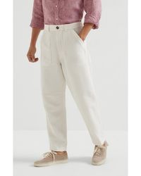 Brunello Cucinelli - Drill Trousers - Lyst