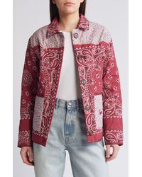 Call it By Your Name - X Liberty London Mixed Print Quilted Jacket - Lyst