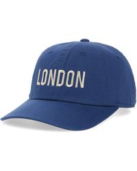 American Needle - Slouch London Embroidered Baseball Cap - Lyst