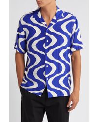 Oas - Rippling Camp Shirt At Nordstrom - Lyst