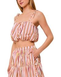 Solid & Striped - The Ivy Crop Bubble Camisole - Lyst