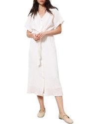 FRNCH - Chryslaine Button Down Midi Dress - Lyst