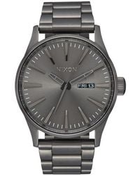 Nixon - Sentry Bracelet Watch - Lyst