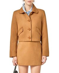 English Factory - Faux Suede Jacket - Lyst