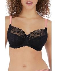 Freya - Offbeat Underwire Side Support Bra - Lyst