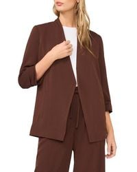Halogen® - Open Front Blazer - Lyst