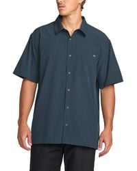 Billabong - Surftrek Print Short Sleeve Button-Up Shirt - Lyst
