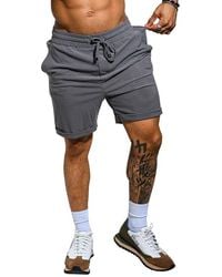 Maceoo - Athgainsboro Cotton Blend Drawstring Shorts - Lyst