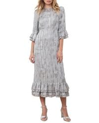 Mint Velvet - Embellished Midi Dress - Lyst