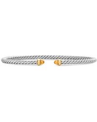 David Yurman - Micro Cable Flex Bracelet - Lyst