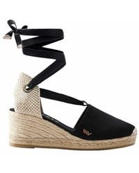 VISCATA - Escala Canvas Espadrille Wedges - Lyst