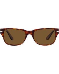 Persol - Polarized Rectangular Sunglasses - Lyst