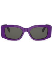 Celine - Triomphe 53Mm Rectangular Sunglasses - Lyst