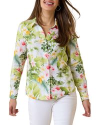 Tommy Bahama - Floral Riviera Linen Button-up Shirt - Lyst
