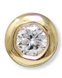 Anzie - Cléo Round Single Stud Earring - Lyst