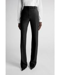 Tom Ford - Tailored Sequin Wool Blend Crepe Straight Leg Pants - Lyst