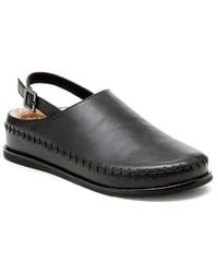 Kelsi Dagger Brooklyn - Freddy Faux Shearling Lined Slingback Flat - Lyst