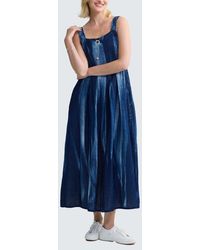 Luukaa - Peyton Batik-Effect Tiered Dress - Lyst