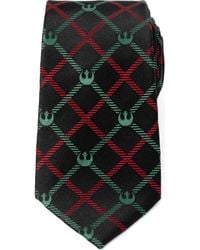 Cufflinks Inc. - Star Wars Rebel Alliance Plaid Silk Blend Tie - Lyst