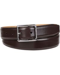 Cole Haan - Center Bar Leather Belt - Lyst