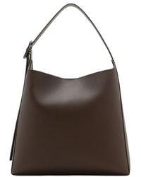 Mango - Buckle Faux Leather Shopper Bag - Lyst