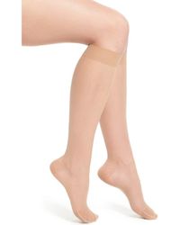 Item M6 - Sheer Compression Knee High Socks - Lyst