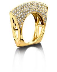 DRIES CRIEL - Lotus Diamond Ring - Lyst